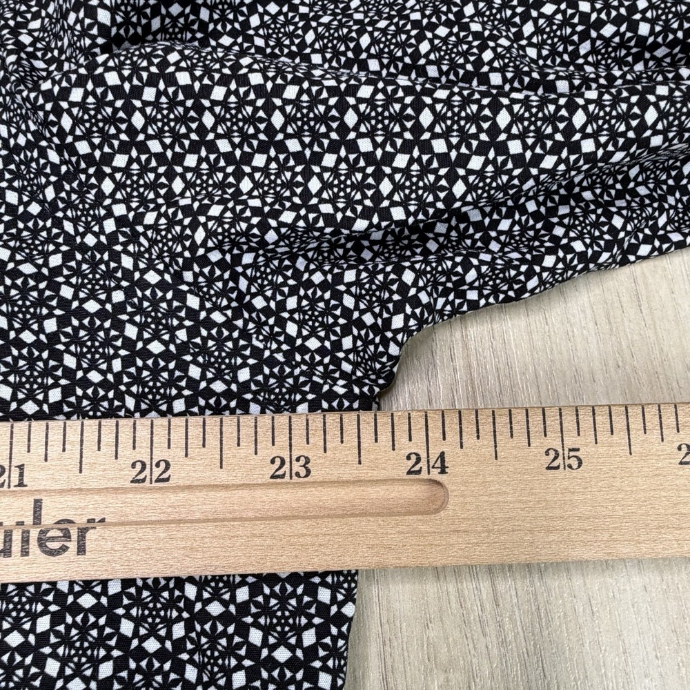 Robert Graham Mens Geometric Black Long Sleeve Dress Shirt XL Tailor Fit NWT - Picture 9 of 12